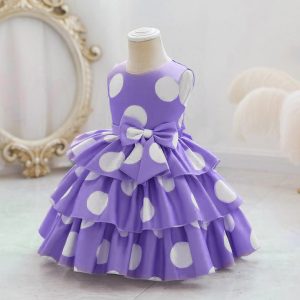 nemi blue frock for kids girl