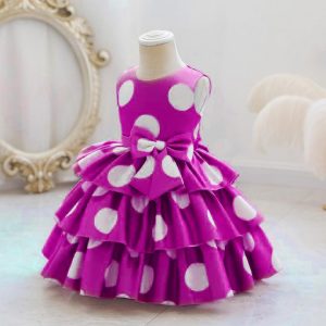 nemi purple frock for kids girl