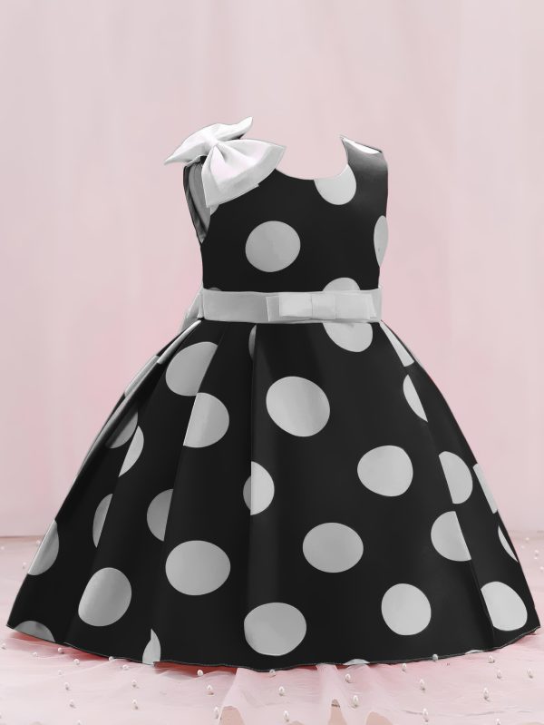 nemi Black frock for kids girl