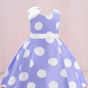 nemi blue frock for kids girl