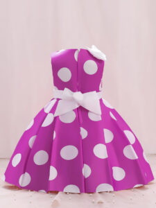 nemi purple frock for kids girl